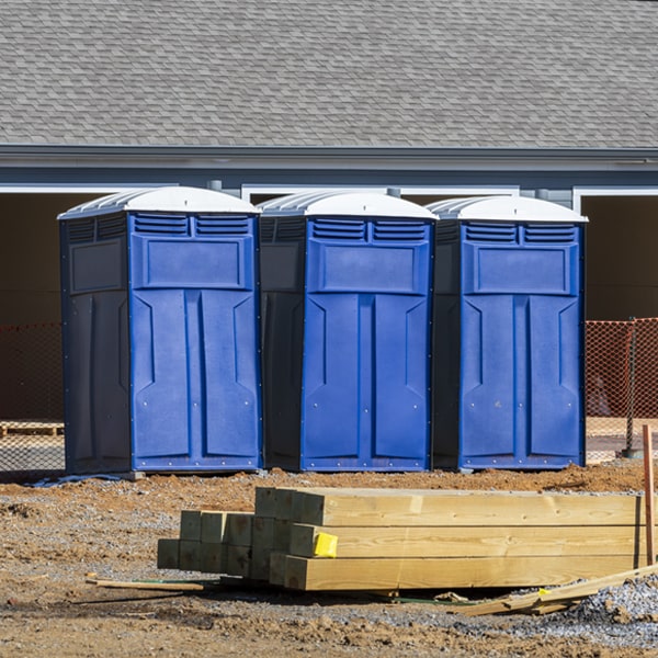 do you offer hand sanitizer dispensers inside the porta potties in Plandome Manor